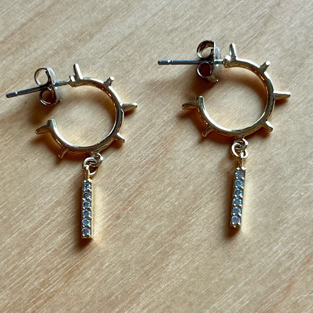Gold Hoop Earrings